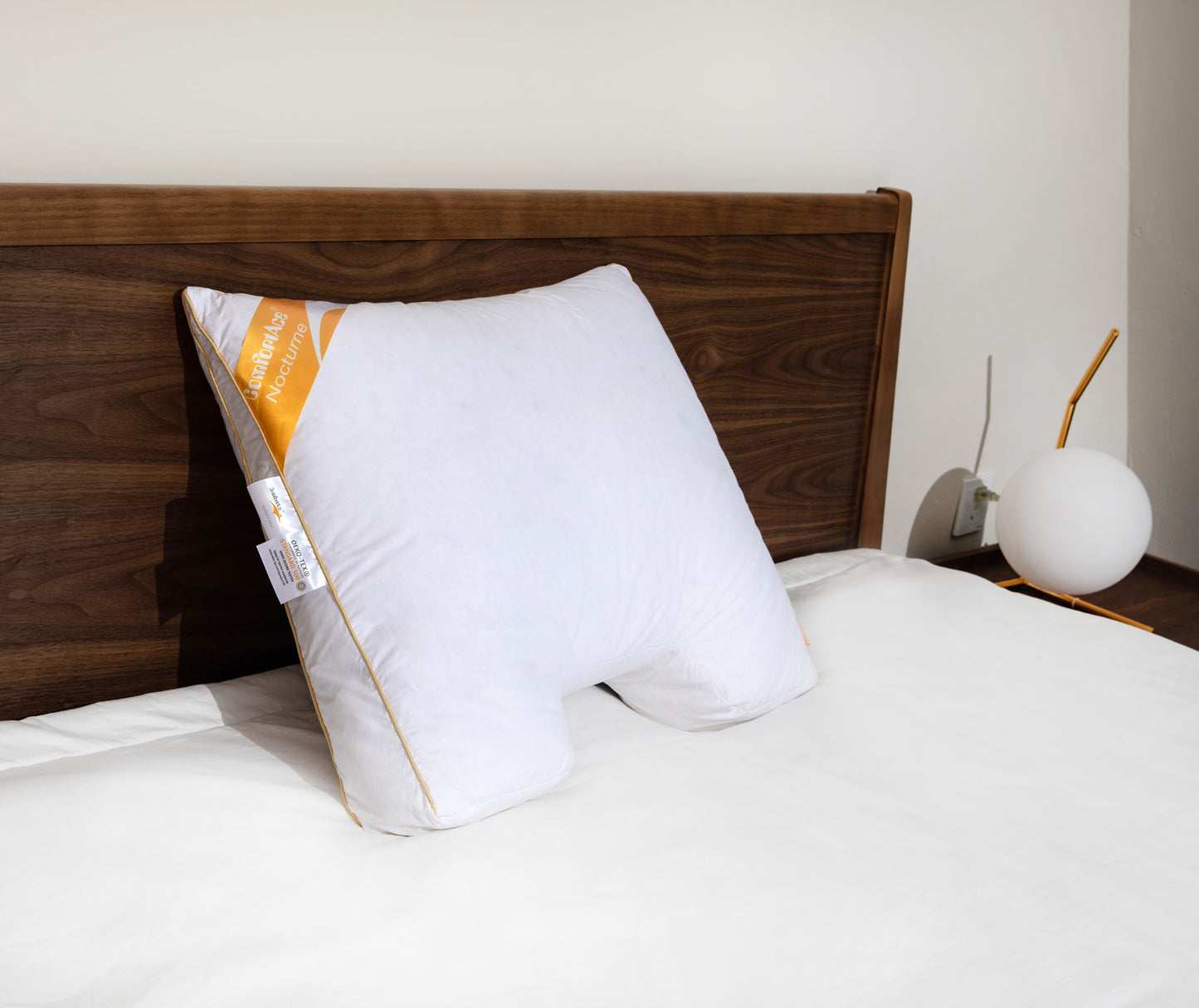 ComfortAce® Nocturne 90% dons 4 seizoenen hoofdkussen met ventilatie functie voor zomer [I95372]